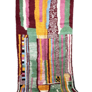 Tapis Berbère Boujad Multicolore