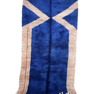 tapis berbere Boujad bleu