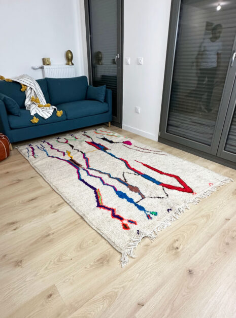 tapis berbere coloré azilal